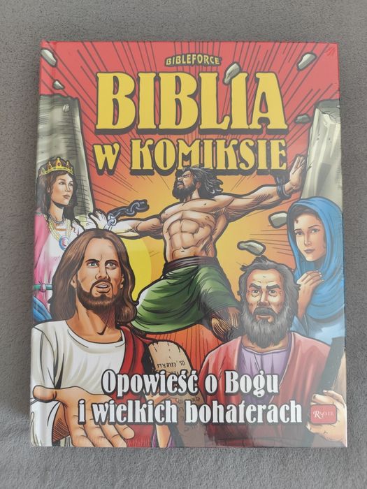 Biblia w komiksie. Opowieść o Bogu i wielkich bohaterach nieużywana