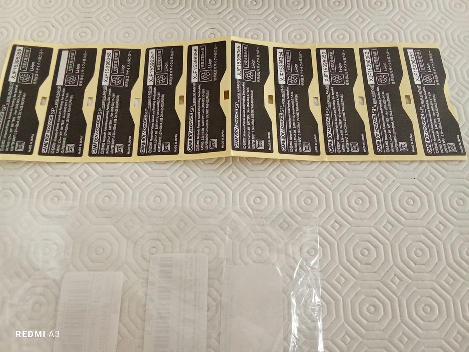 Capa transparente para GBA SP Gameboy Advanced SP64170346102147124