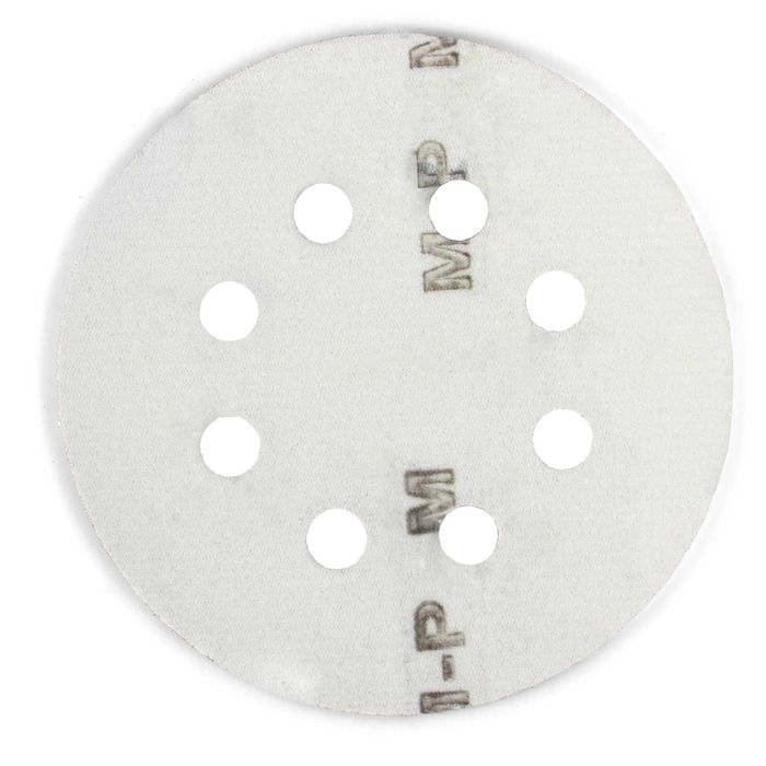 10szt PAPIER ŚCIERNY RZEP KRĄŻEK Krążki Ścierne Na Dysk 125mm P150