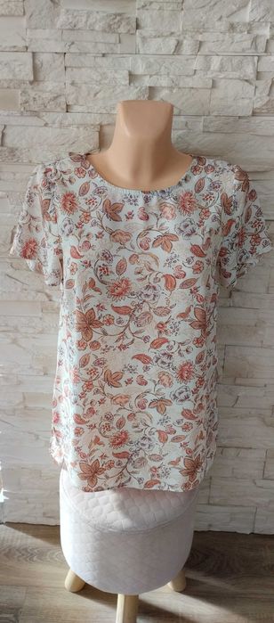 Bluzka z krótkim Rękawem w kwiaty M/38 New Look