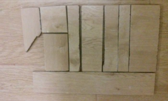 Полистирольная подкладка под ламинат. Пенопласт. Кафель.