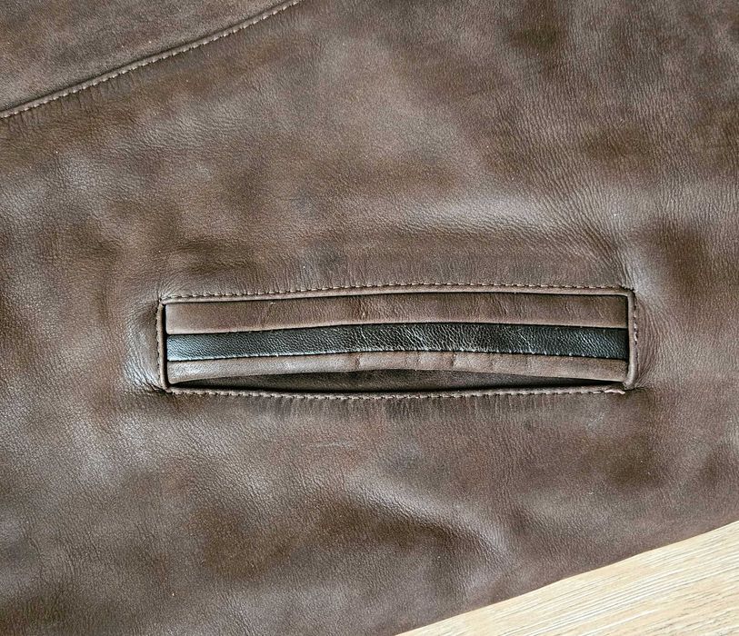 Шкіряна куртка Senator розмір L (59/90) високої якості. Турція кожанка