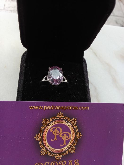 Anel em Prata com Alexandrita Natural – 5,90 ct  Oportunidade Única