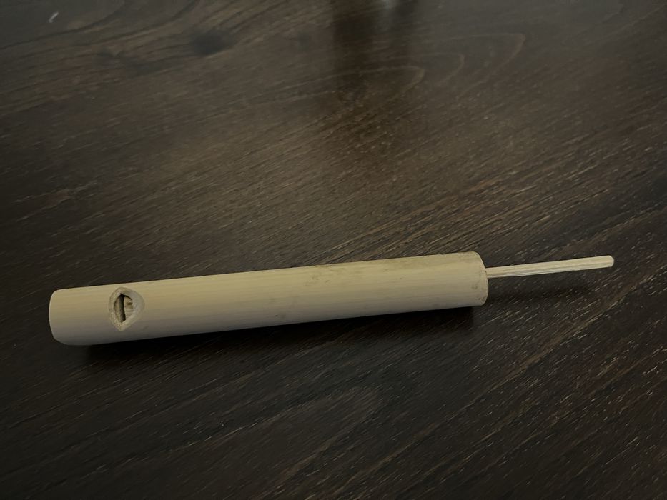 Instrumento de sopro artesanal