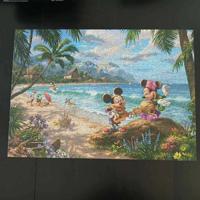 conjunto de 2 puzzles 1000 peças cada