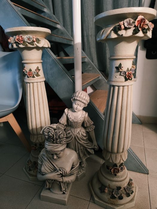 Estátuas e Colunas de Jardim