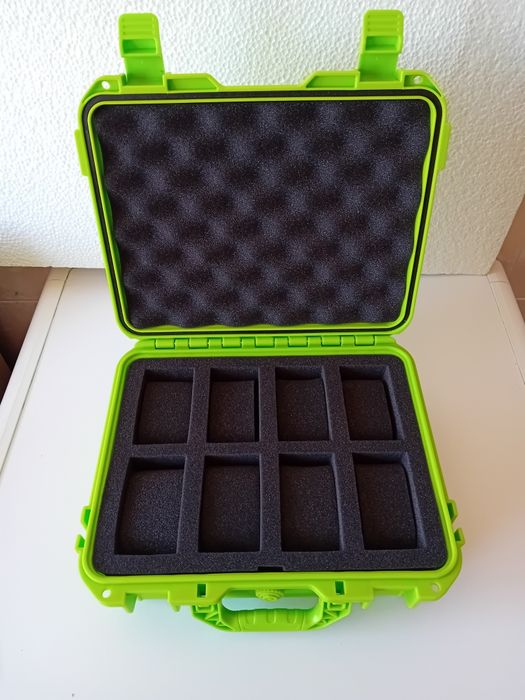 Mala Anti Choque 8 Relógios Fortis Hamilton Breitling Citizen Seiko