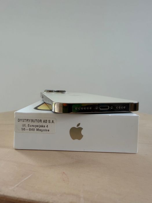 iPhone 14 Pro Max Gold 128 GB + nowy kabel do ładowania + etui