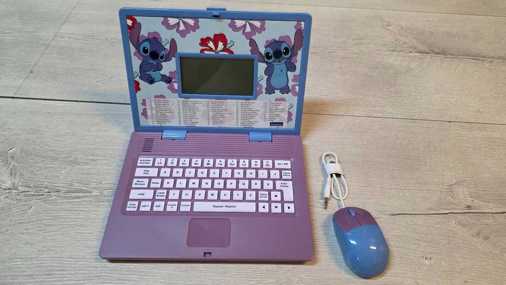 Lexibook Francusko-angielski notebook edukacyjny Disney Stitch 124