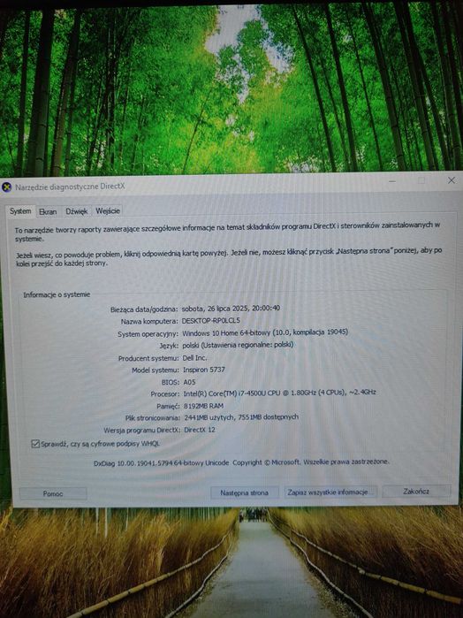 Laptop Dell Inspiron