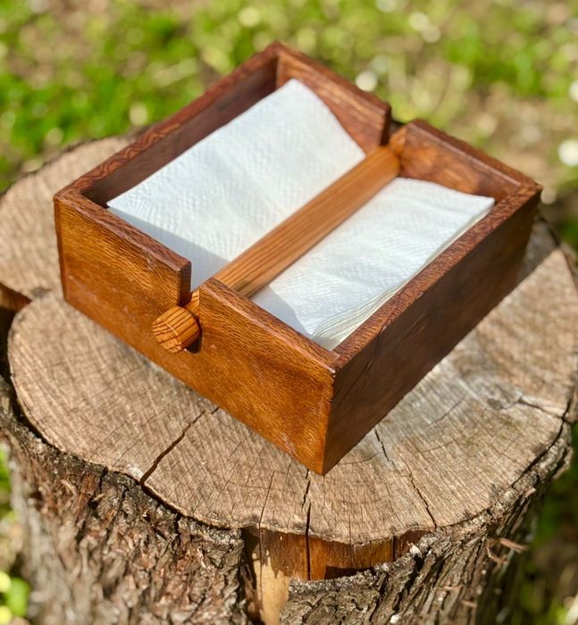 Guardanapeira Rústica