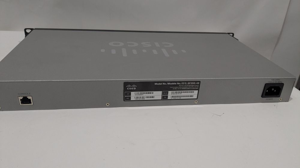 Комутатор керований 3 рівня Cisco SF350-48
