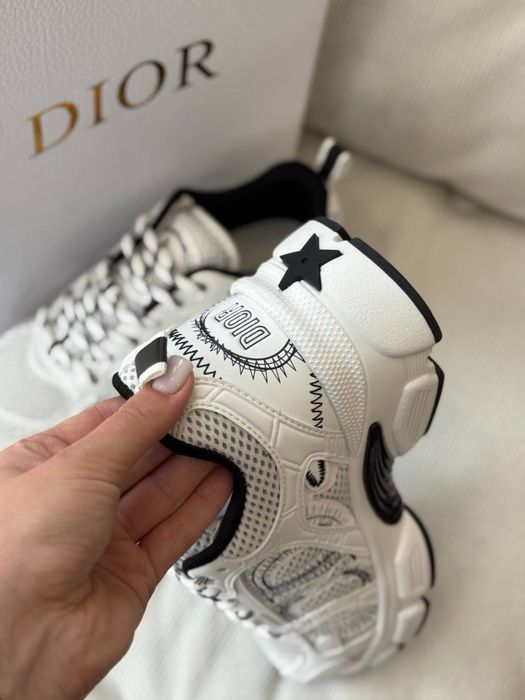 Кросівки Dior білі повне пакування розмір 37-23,5см