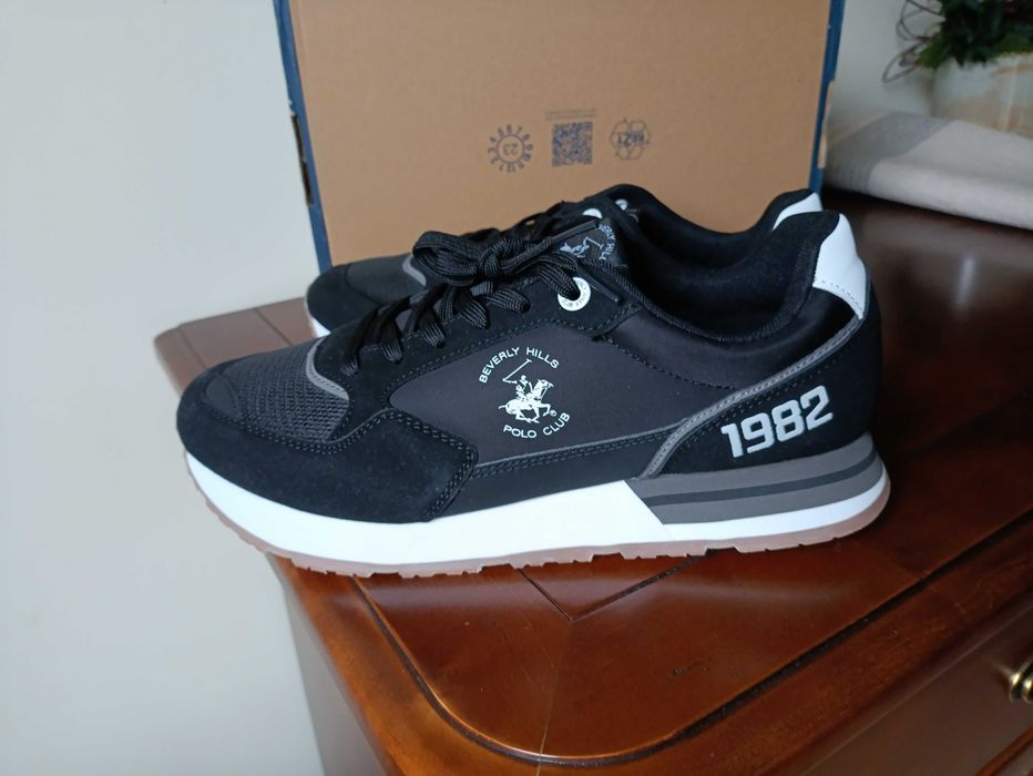 (r. 43 - 27,9 cm) Nowe BEVERLY HILLS POLO CLUB czarne nike