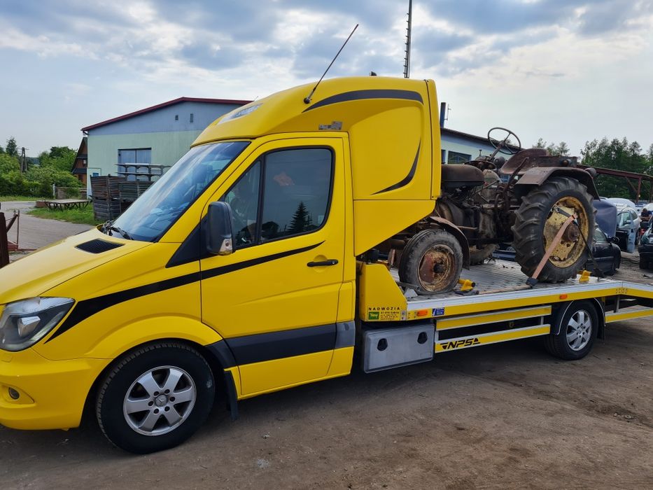 Laweta Transport Pomoc Drogowa Polska Lublin S 17 Łęczna Piaski