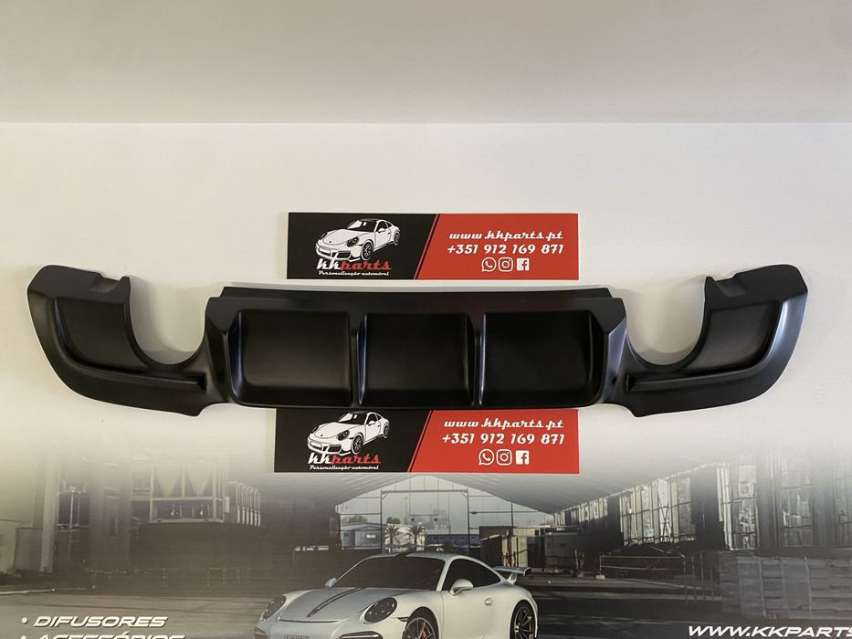 SPOILER DIFUSOR DE ESCAPE BMW SÉRIE 3 E92 E93 335 I/D DTM M PERFORMANCE AC SCHNITZER novo em caixa fabricado na Alemanha excelente qualidade  KK PARTS