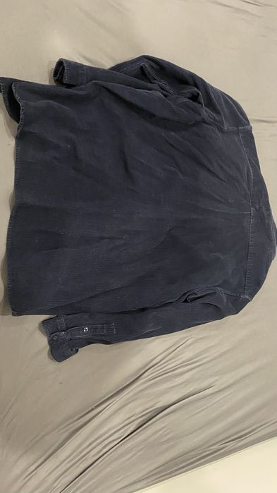 Casaco / Sobrecamisa Levi’s em Veludo Cordoal de Azul Escuro – Tamanho XXL