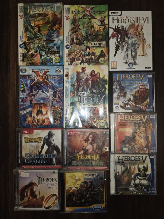 Ігри для ПК (PC) CD/DVD Ліцензійні та колекційні