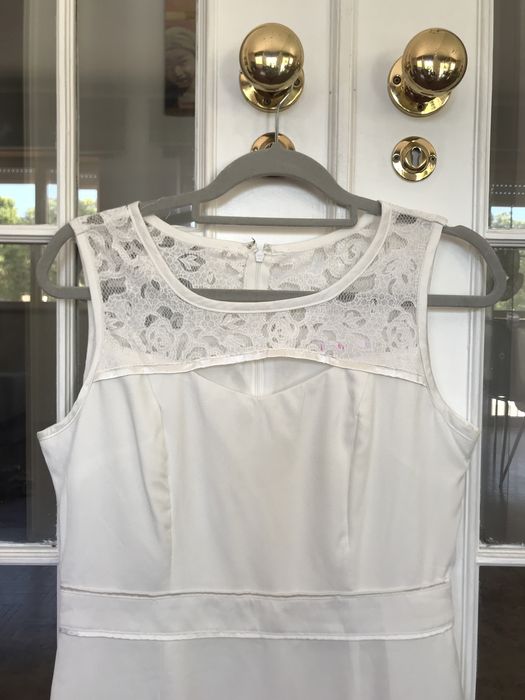 Vestido branco Lily White L NOVO