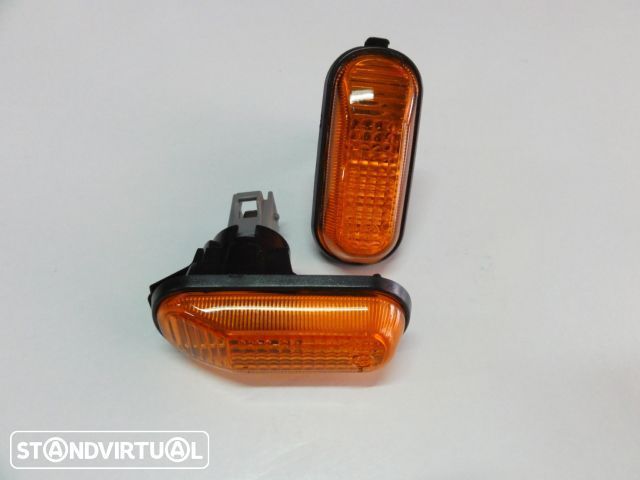 Pisca / farois / farolins laterais honda civic/ crx / logo / s2000 fundo laranja