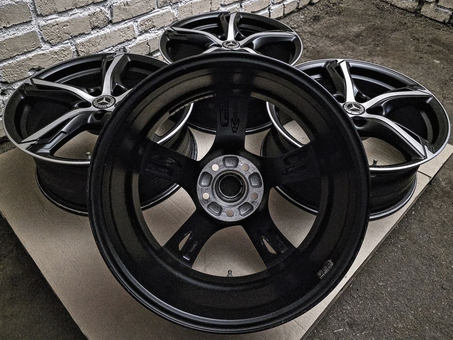 R18 5x112 Mercedes-Benz | Original | CZ | Преміум диски | Двохкольорові | Рідна фарба, ідеальний стан, без пошкоджень, без ремонтів, без дефектів