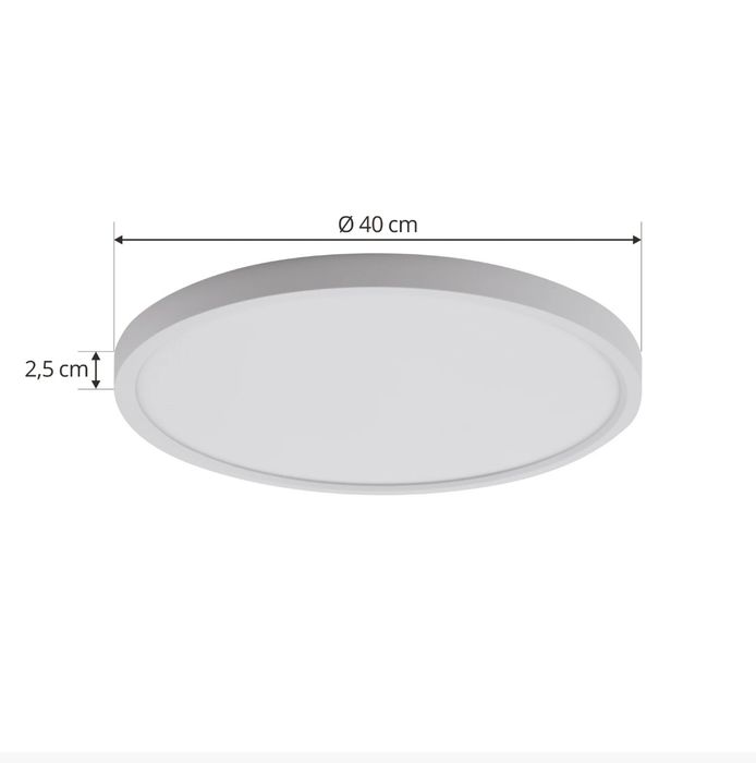 Candeeiro de teto de led redondo