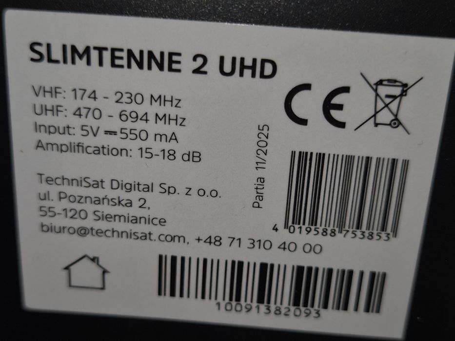 Abtena pokojowa  TECHNISAT SIimtenne 2