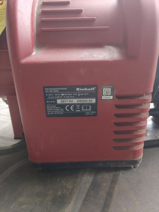 Hydrofor Einhell GC AW 9036