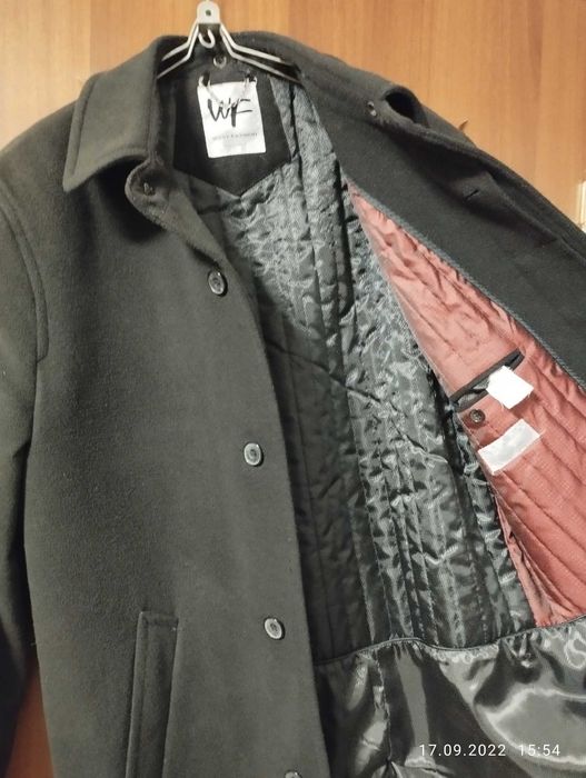 Пальто чоловіче з кашеміру