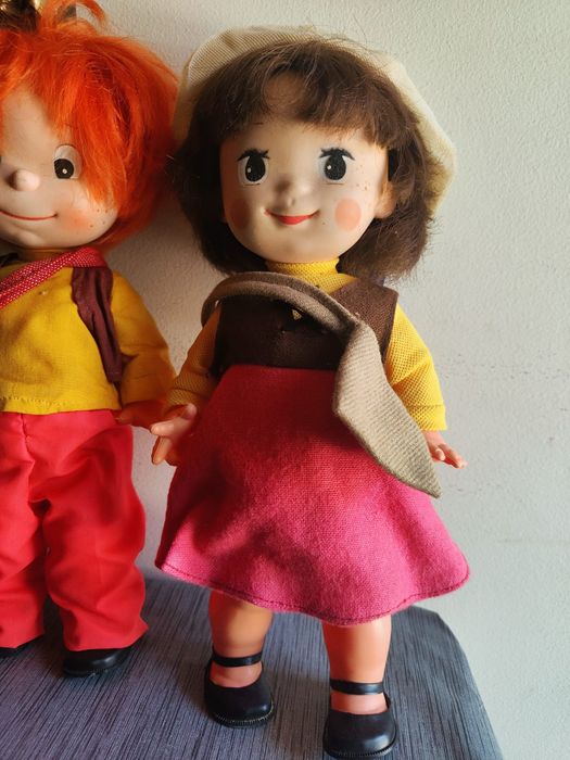 Bonecas Heidi e Peter - Anos 70