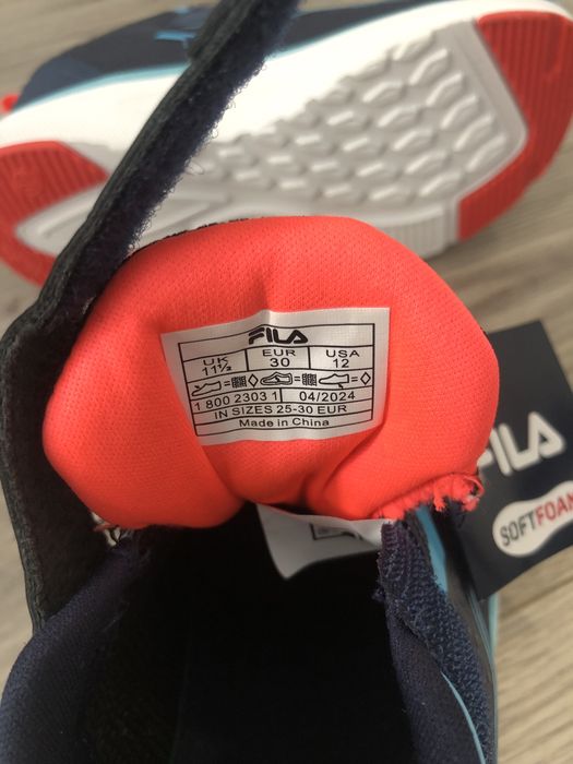 Кросівки Fila 30 розмір