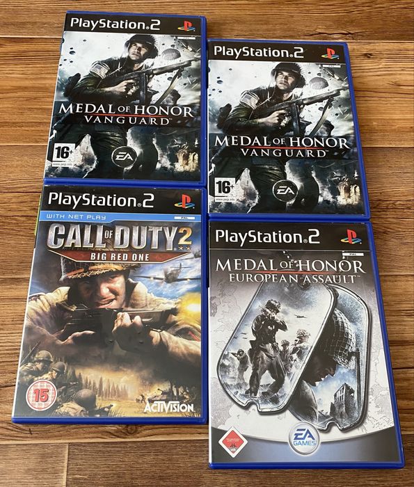 Sony PS2: Yakuza, Punisher, Half-Life, Quake, Hod of War, Darkwatch.