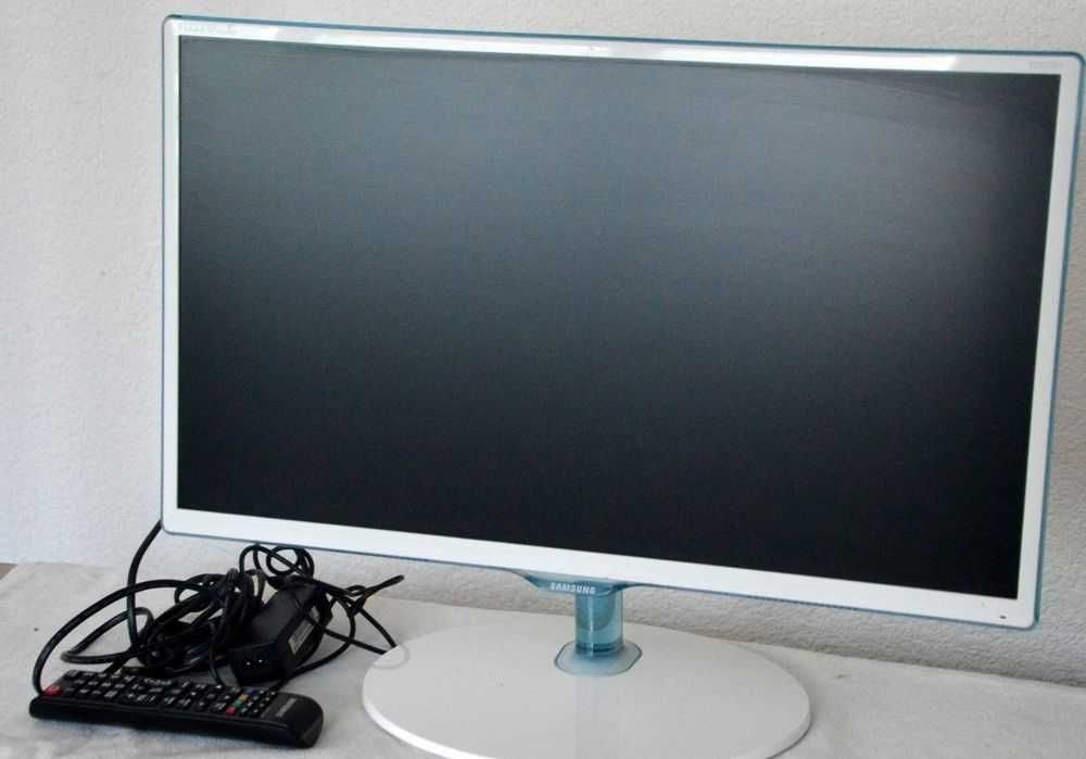 Telewizor Led 24 cale Samsung i monitor w jednym T24D391EW biały Full