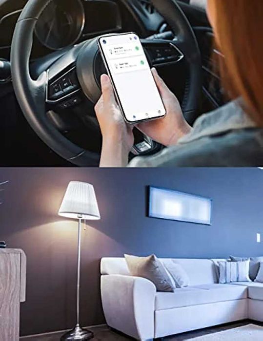 Selado! Kit 2 lâmpadas 13w 1300lm RGB  inteligentes WiFi Google Alexa