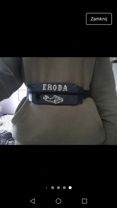 Saszetka, nerka na gumce, pasek z zamkiem, sportowa, Harry Styles, ado