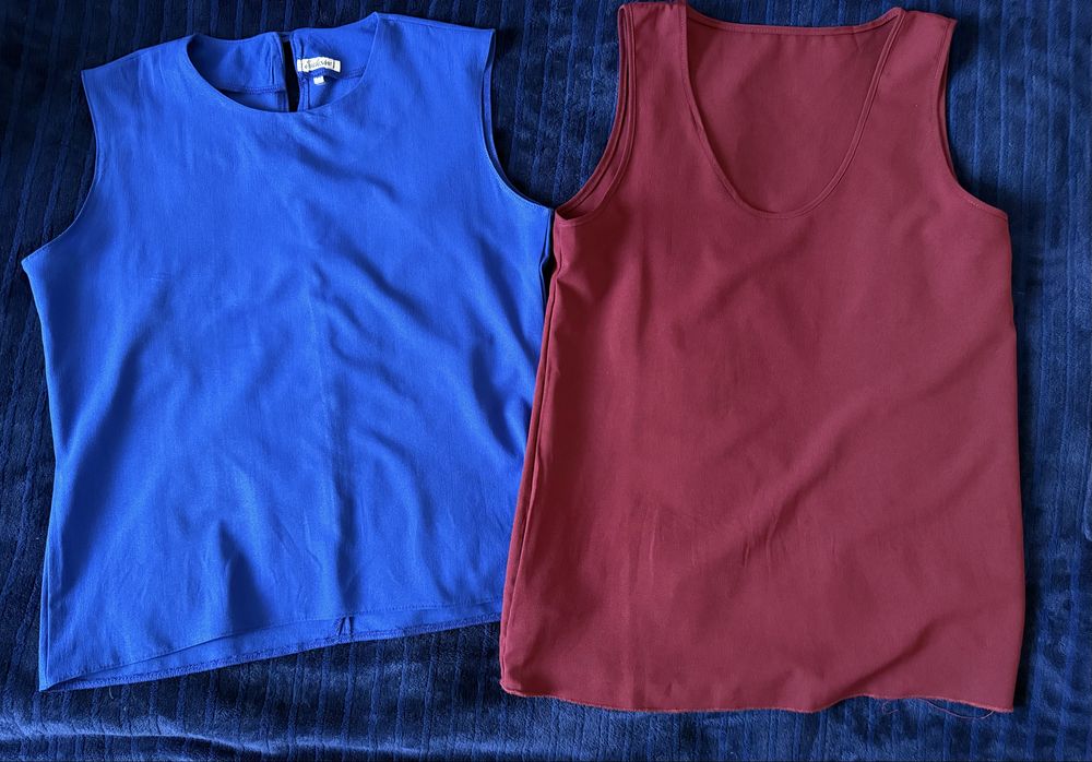 Блузка чорна, бежева, синя, бордо