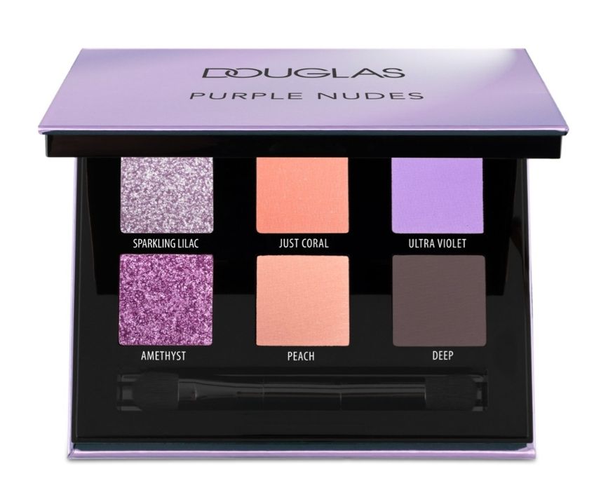Trzy palety cieni do powiek Douglas
*Purple nudes
*Desert nudes
*Pin