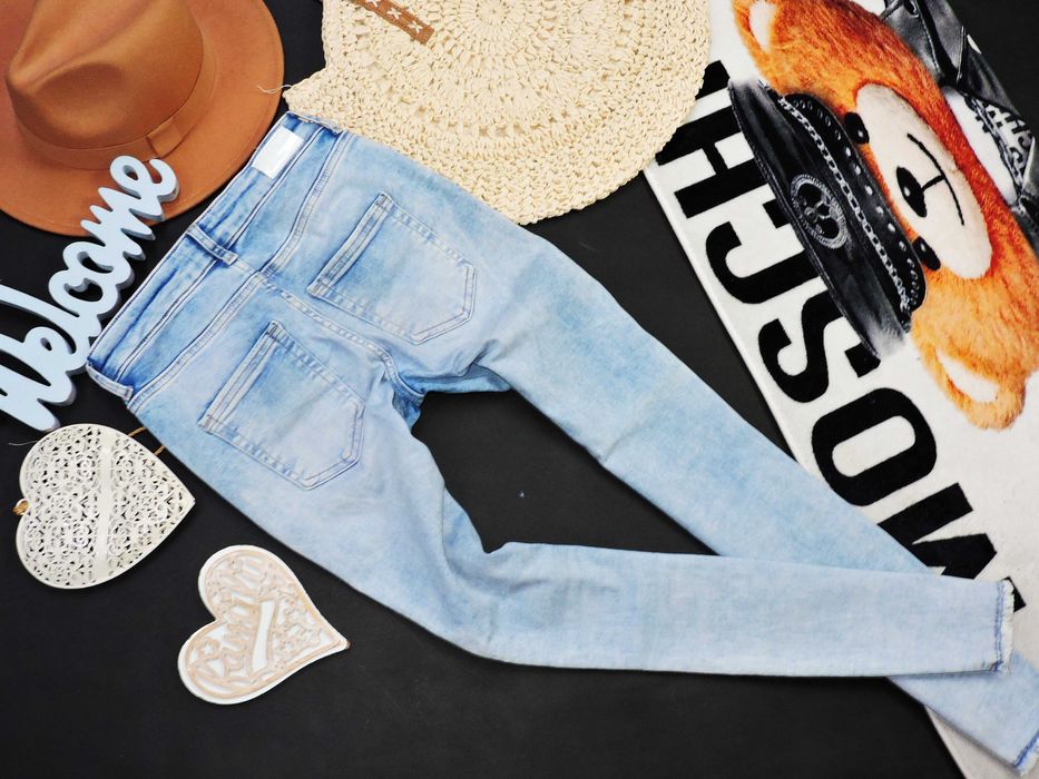 Only spodnie rurki jeans denim 32