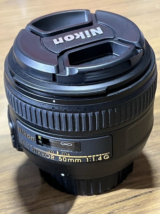 Lente Nikon 50mm , 1.4G , AFS