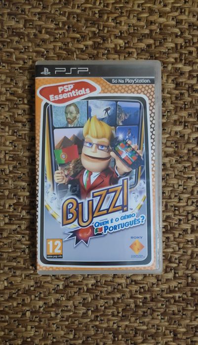 Buzz! jogo PSP - Quem é o génio português?