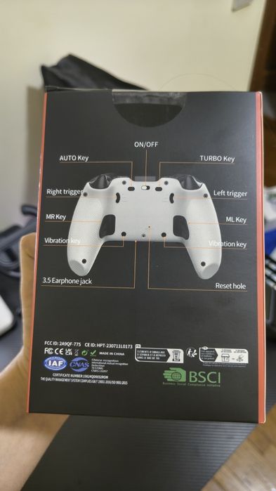 Comando NBCP Wolf V-6 - PC/PS3/Switch/Telemóvel