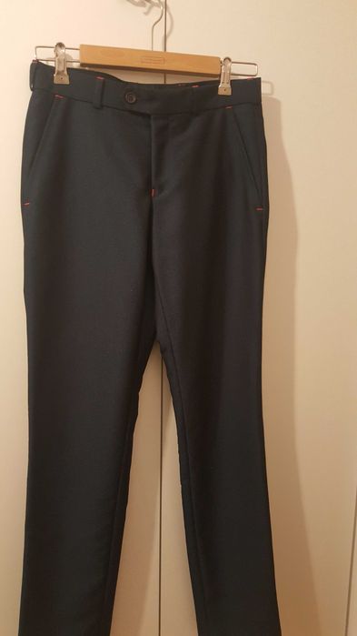 Garnitur młodzieżowy ósmoklasisty szczupły rozm. 42 wzrost 170 pas 74