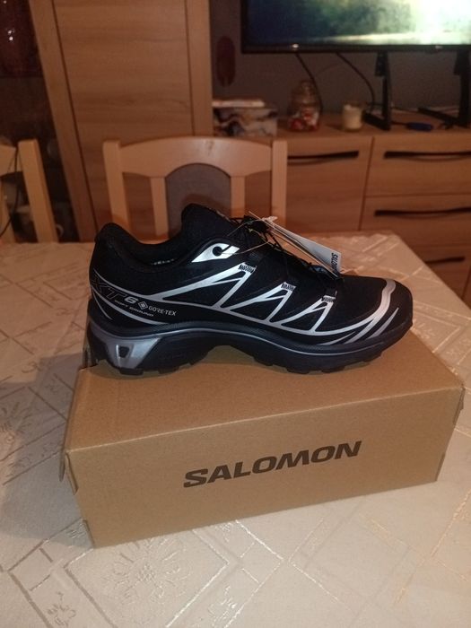 Salomon XT-6 GTX Black/Black/FTW Silver r 37