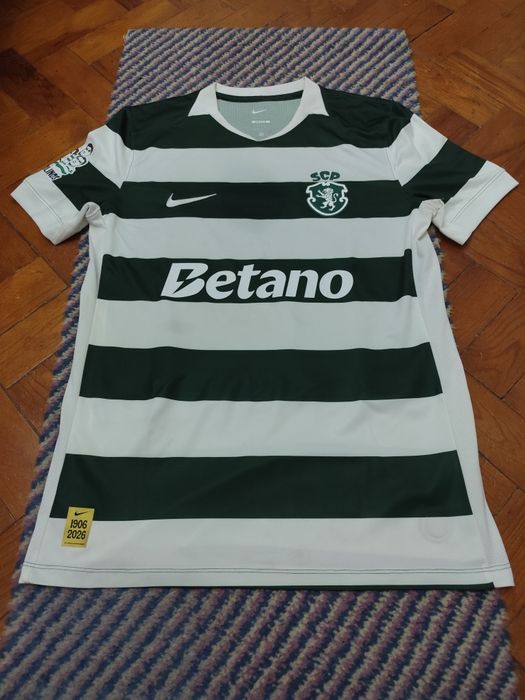 Camisola Match Worn + Autografada Geny Catamo #10 - Sporting CP 2026/27 - NFC