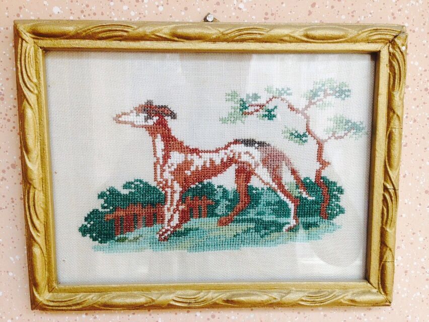 Картини вишивані в рамці