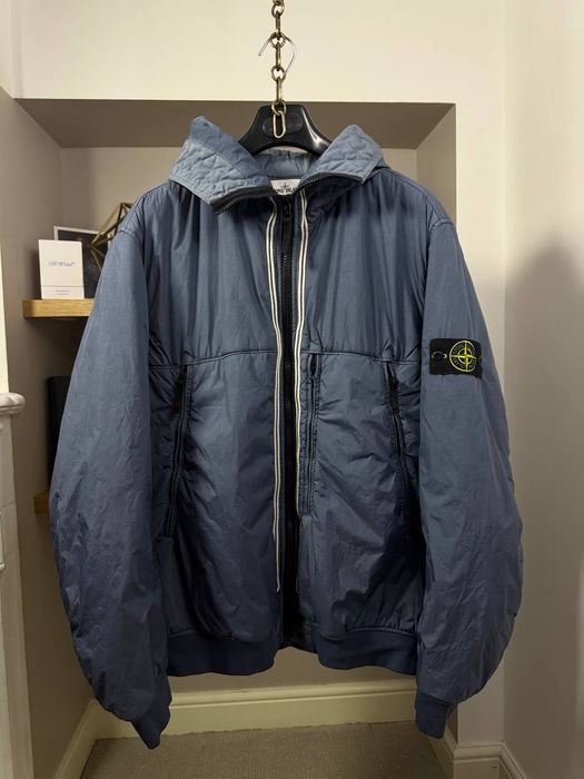 Stone island garment dyed crinkle reps ny  куртка вживана