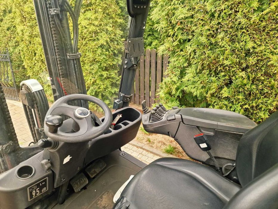 Linde H18T 2019 Triplex 4 sekcje Gaz LPG 391 Maszt 4.62m Białe Opony Finansowanie Leasing