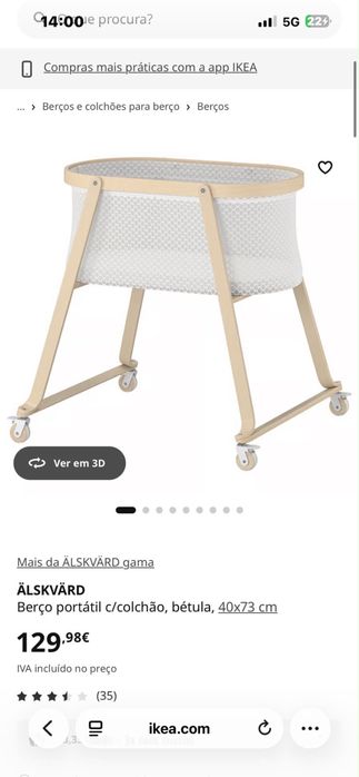 Berco para bebe