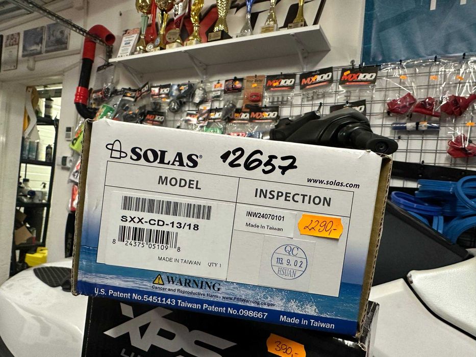 Sea-Doo RXP RXT 300 Tuningowa śruba napędowa SOLAS 13/18