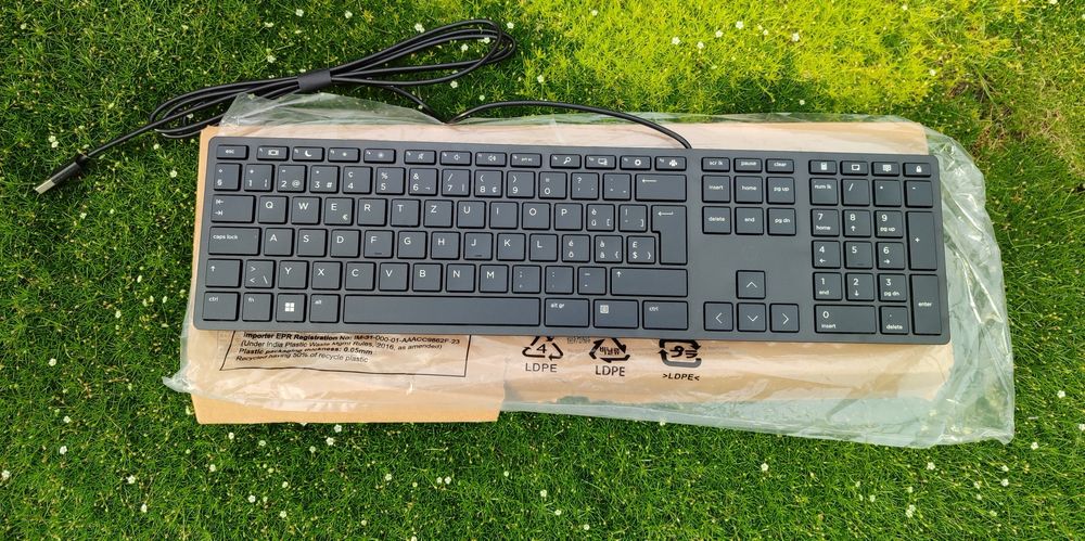 Клавіатура дротова HP Wired 320K USB